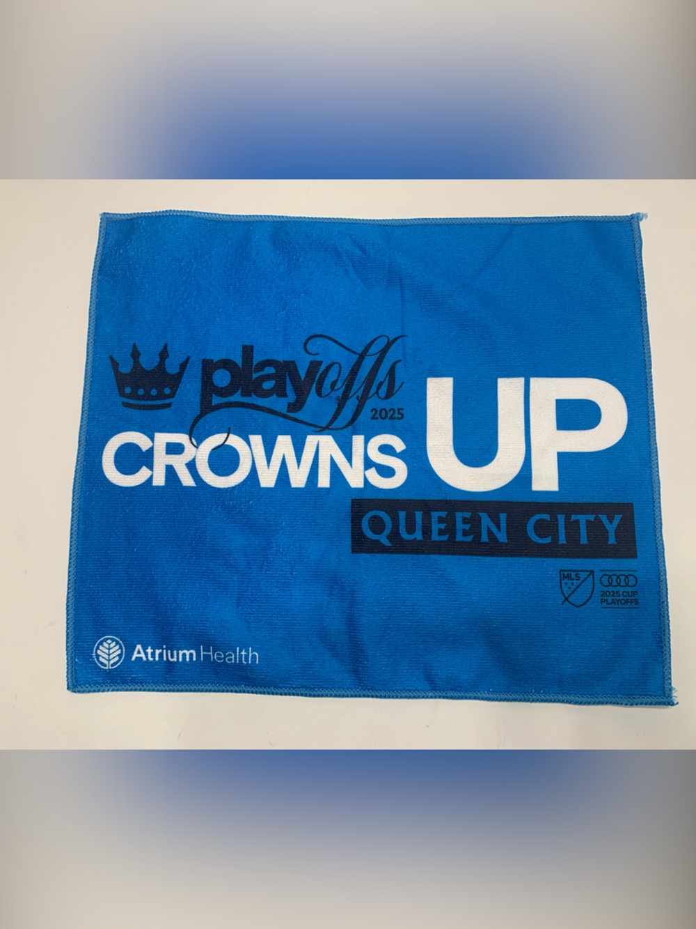 Blue Queen City crowns up playoffs Polyester Towel